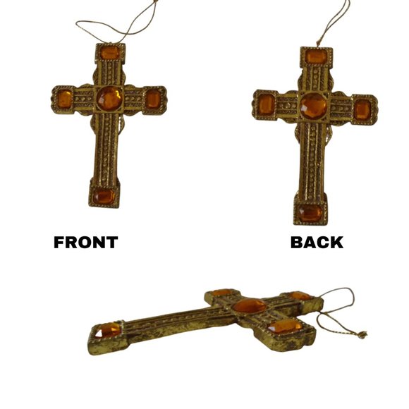 Cross Hanging Ornaments Assorted Styles 5 Inches  3312 - Picture 4 of 7